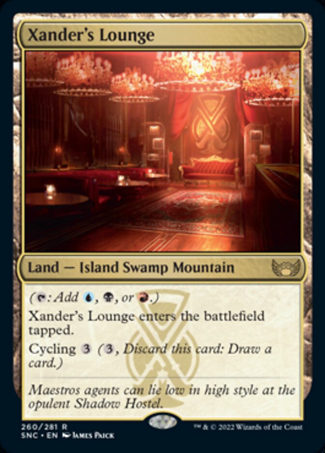 Xander's Lounge [Streets of New Capenna] | Card Citadel
