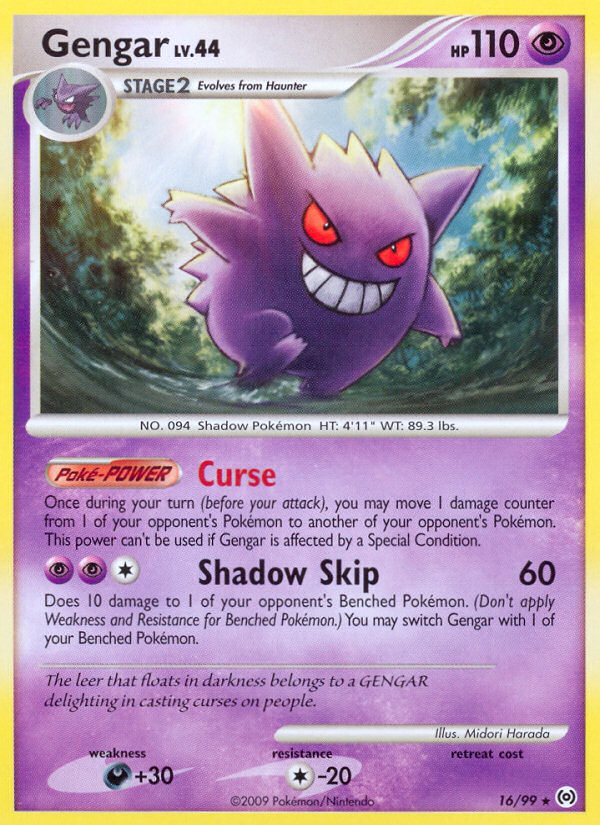 Gengar (16/99) [Platinum: Arceus] | Card Citadel