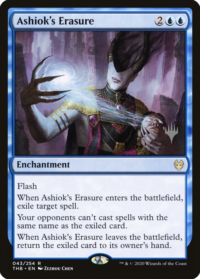 Ashiok's Erasure (Promo Pack) [Theros Beyond Death Promos] | Card Citadel