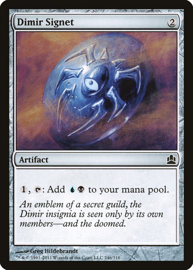 Dimir Signet [Commander 2011] | Card Citadel