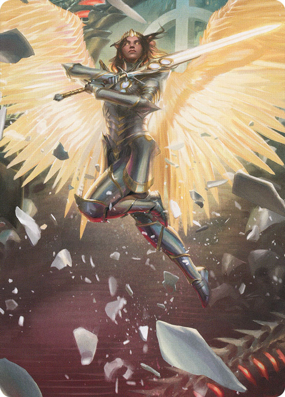 Archangel Elspeth Art Card [March of the Machine Art Series] | Card Citadel