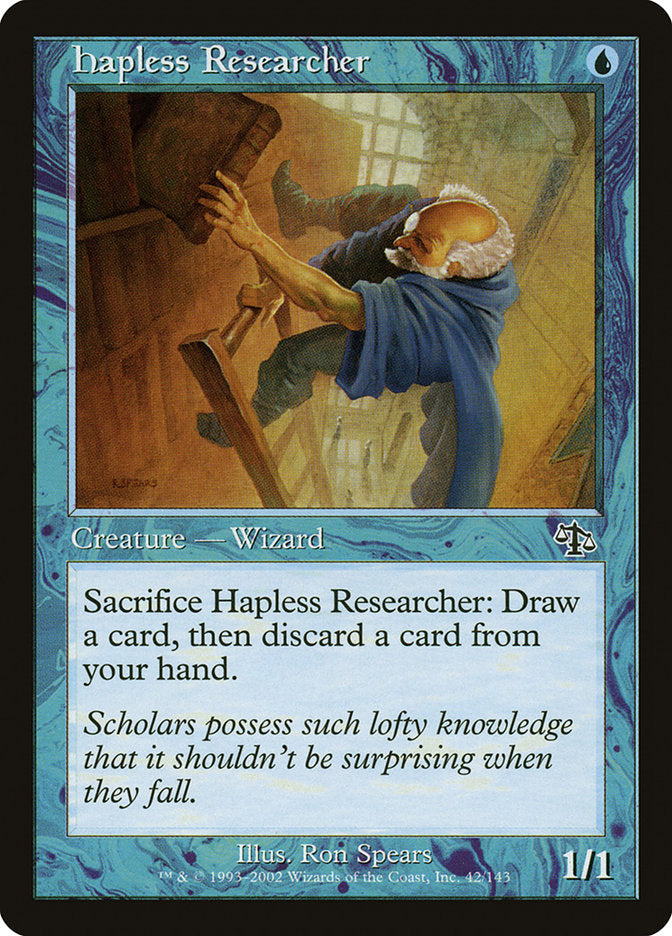 Hapless Researcher [Judgment] | Card Citadel