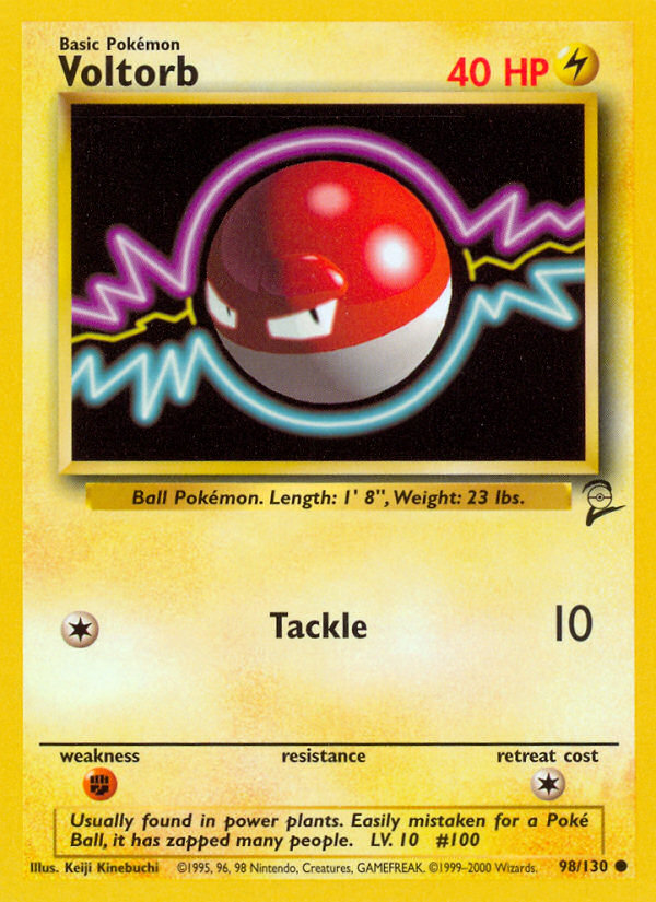 Voltorb (98/130) [Base Set 2] | Card Citadel