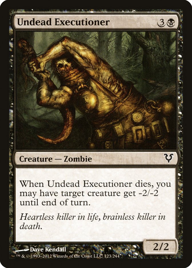 Undead Executioner [Avacyn Restored] | Card Citadel