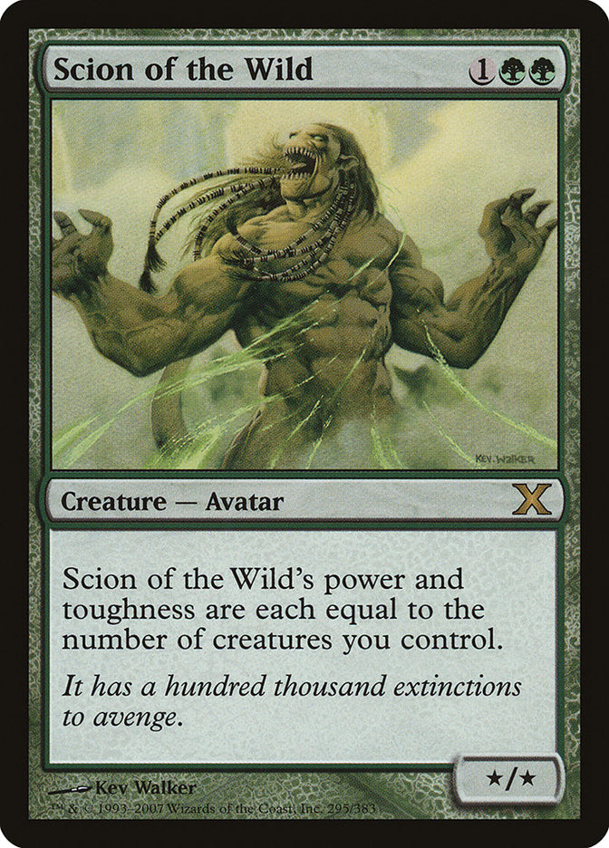 Scion of the Wild [Tenth Edition] | Card Citadel