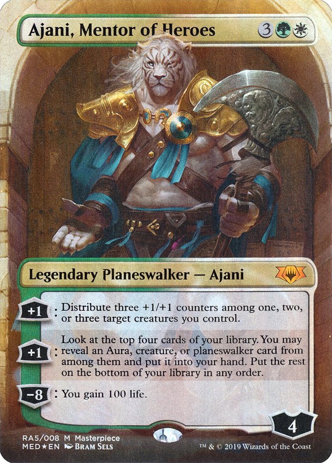 Ajani, Mentor of Heroes [Mythic Edition] | Card Citadel