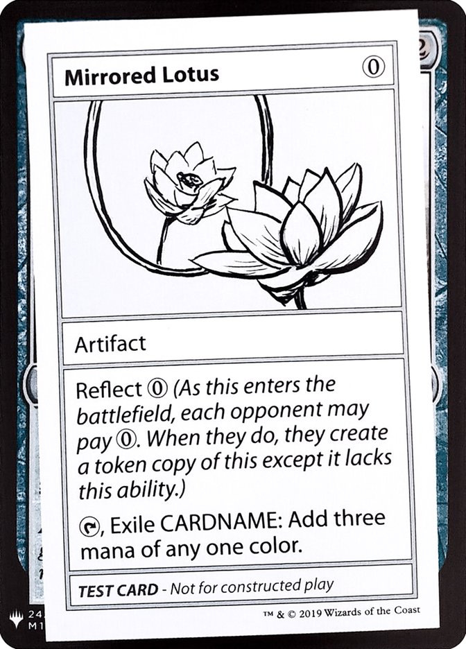 Mirrored Lotus [Mystery Booster Playtest Cards] | Card Citadel