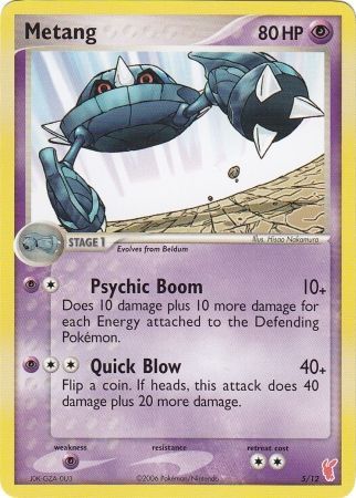 Metang (5/12) [EX: Trainer Kit 2 - Plusle] | Card Citadel