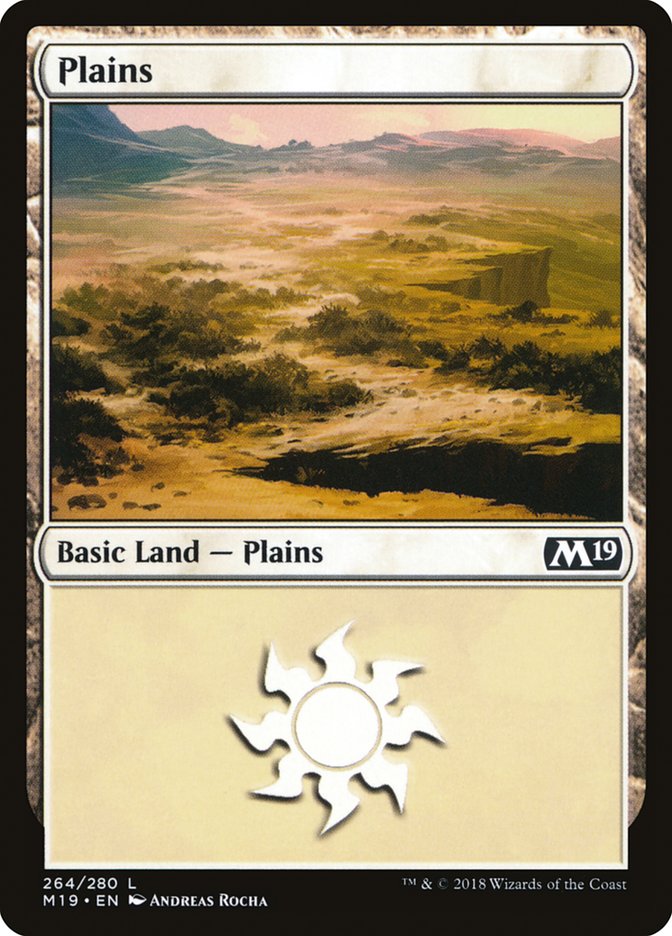 Plains [Core Set 2019] | Card Citadel