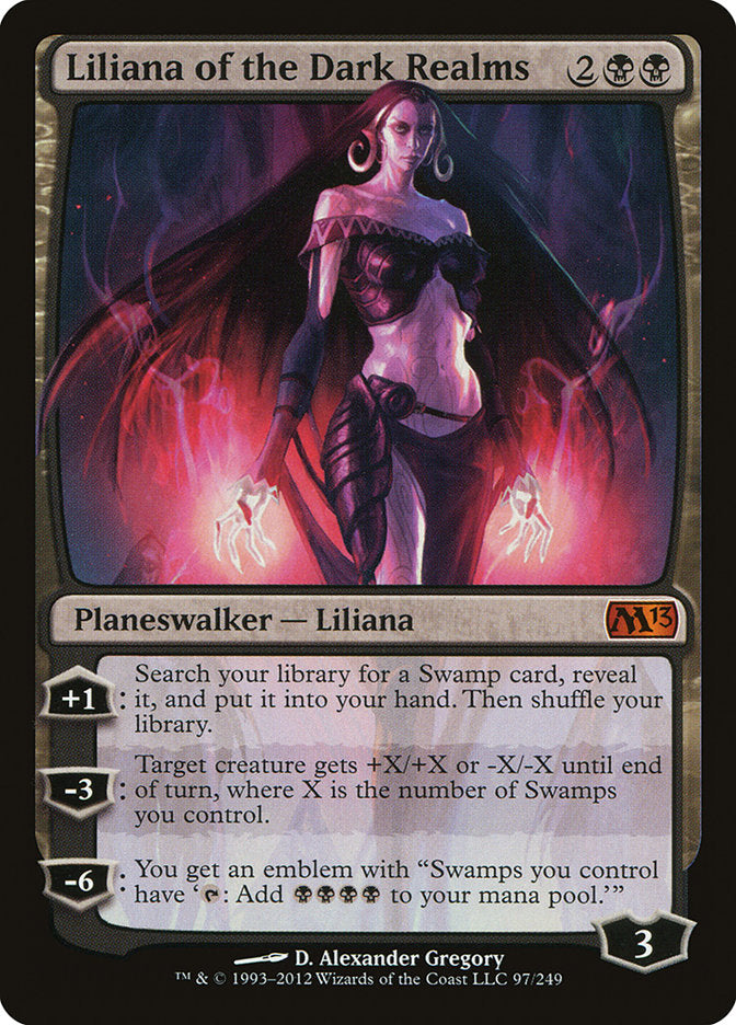 Liliana of the Dark Realms [Magic 2013] | Card Citadel