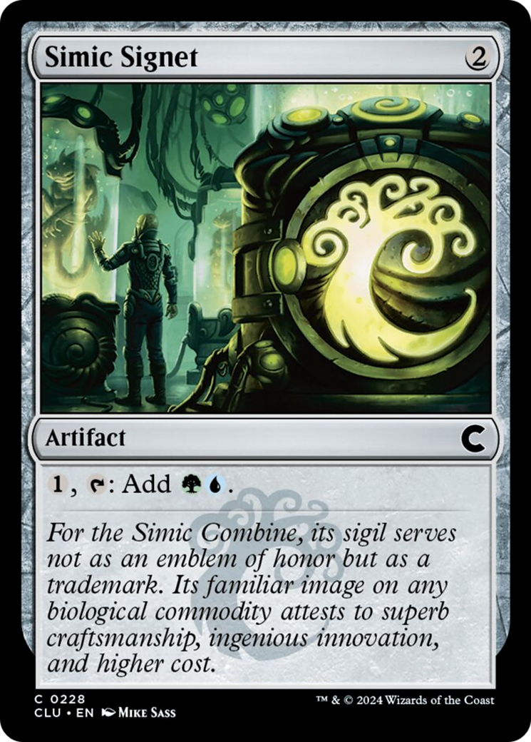 Simic Signet [Ravnica: Clue Edition] | Card Citadel