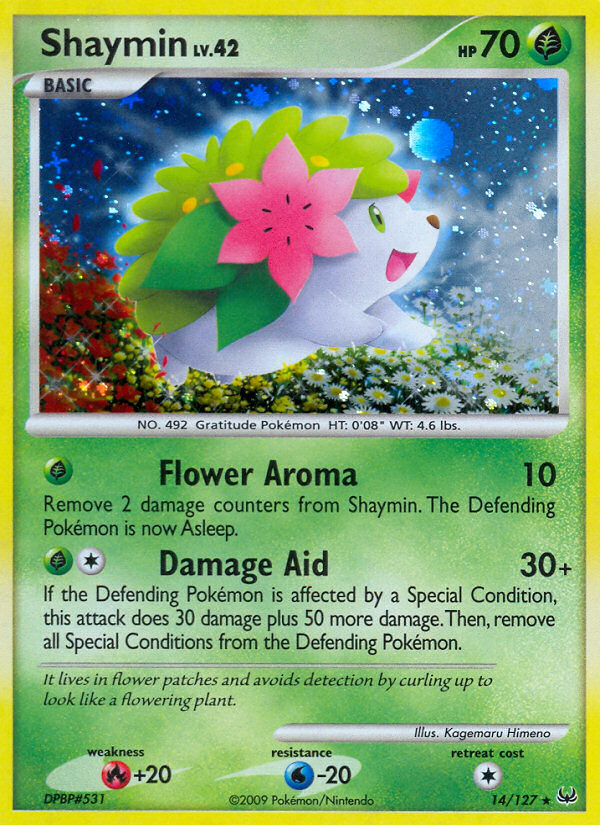 Shaymin (14/127) [Platinum: Base Set] | Card Citadel