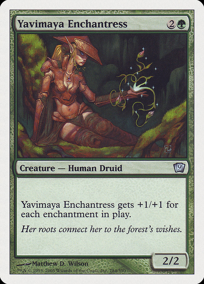 Yavimaya Enchantress [Ninth Edition] | Card Citadel