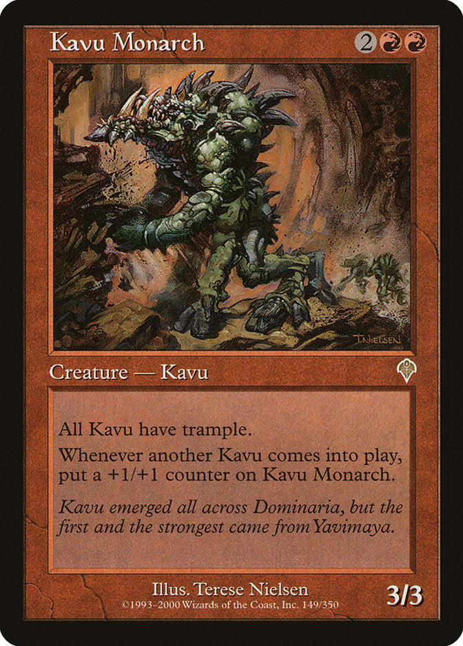 Kavu Monarch [Invasion] | Card Citadel