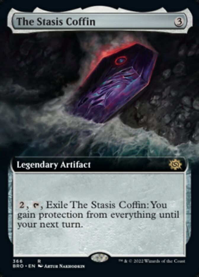 The Stasis Coffin (Extended Art) [The Brothers' War] | Card Citadel