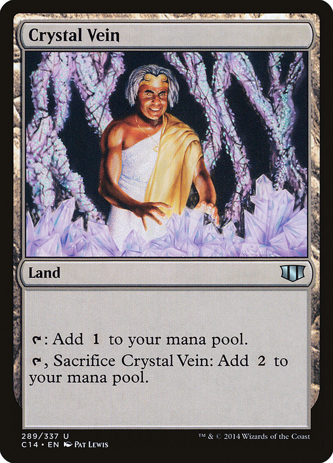 Crystal Vein [Commander 2014] | Card Citadel