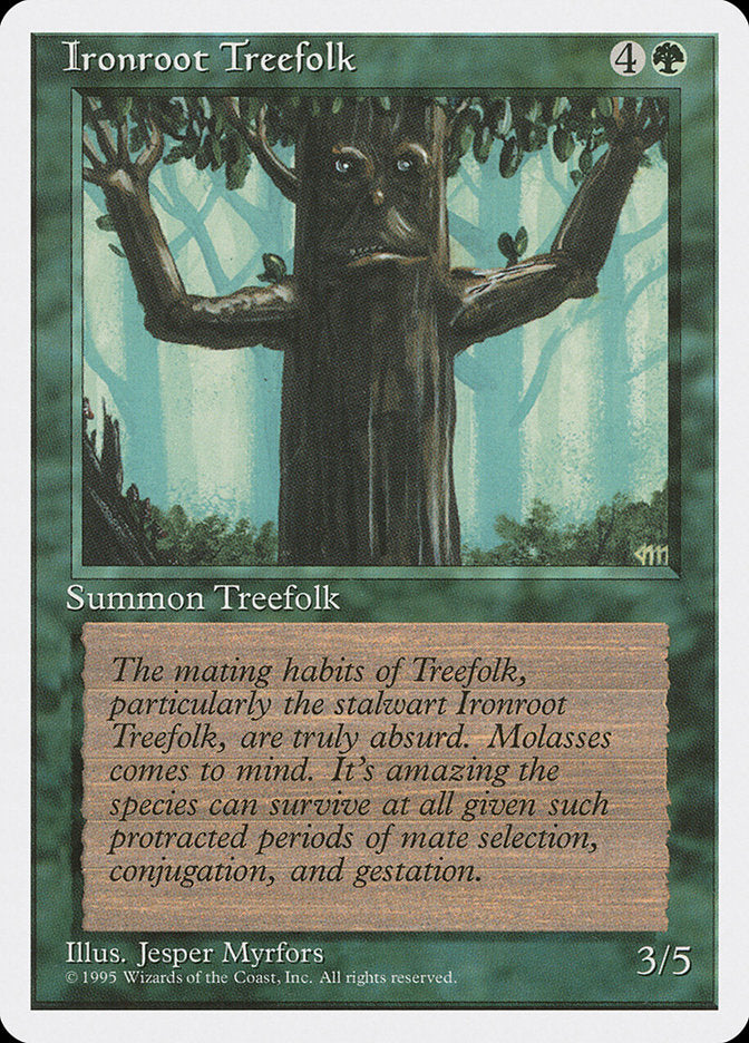 Ironroot Treefolk [Fourth Edition] | Card Citadel