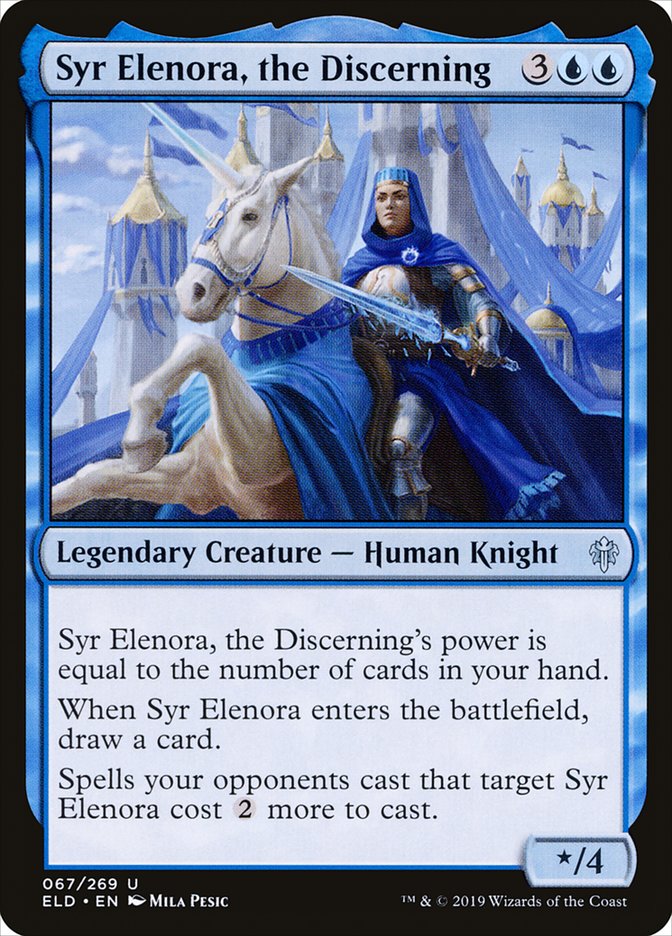 Syr Elenora, the Discerning [Throne of Eldraine] | Card Citadel