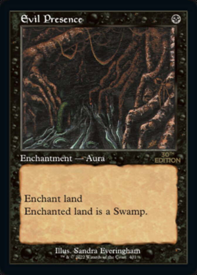 Evil Presence (Retro) [30th Anniversary Edition] | Card Citadel