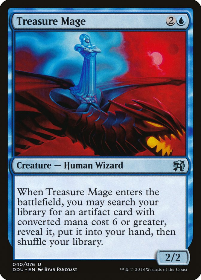 Treasure Mage [Duel Decks: Elves vs. Inventors] | Card Citadel