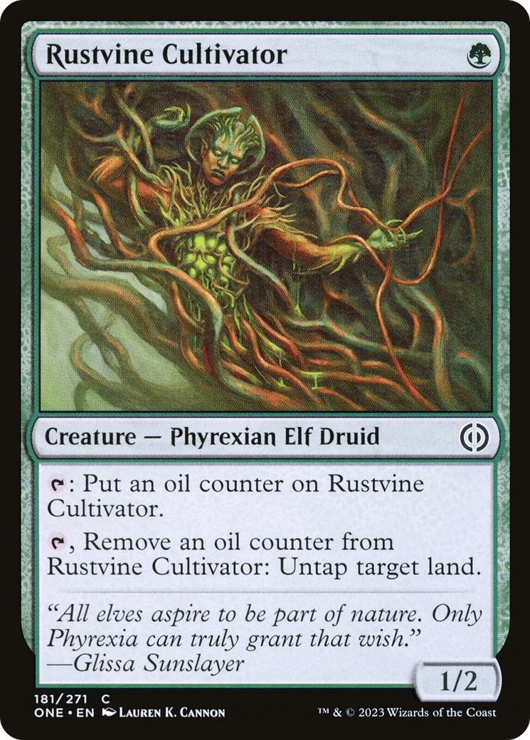 Rustvine Cultivator [Phyrexia: All Will Be One] | Card Citadel