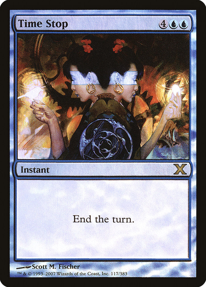 Time Stop (Premium Foil) [Tenth Edition] | Card Citadel