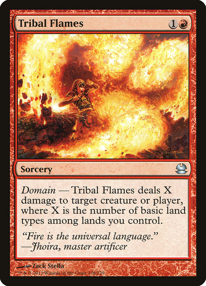 Tribal Flames [Modern Masters] | Card Citadel