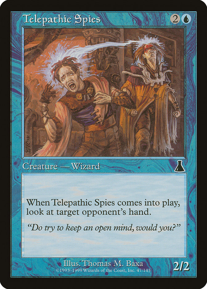 Telepathic Spies [Urza's Destiny] | Card Citadel