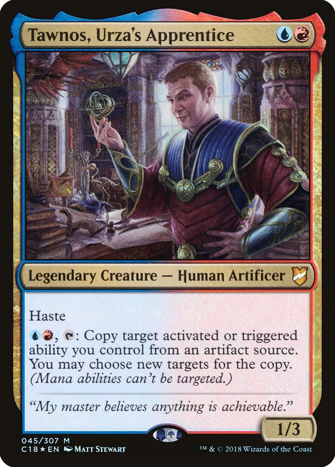 Tawnos, Urza's Apprentice [Commander 2018] | Card Citadel