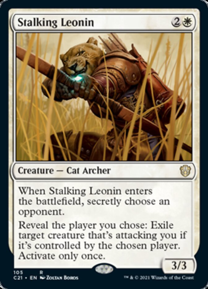 Stalking Leonin [Commander 2021] | Card Citadel