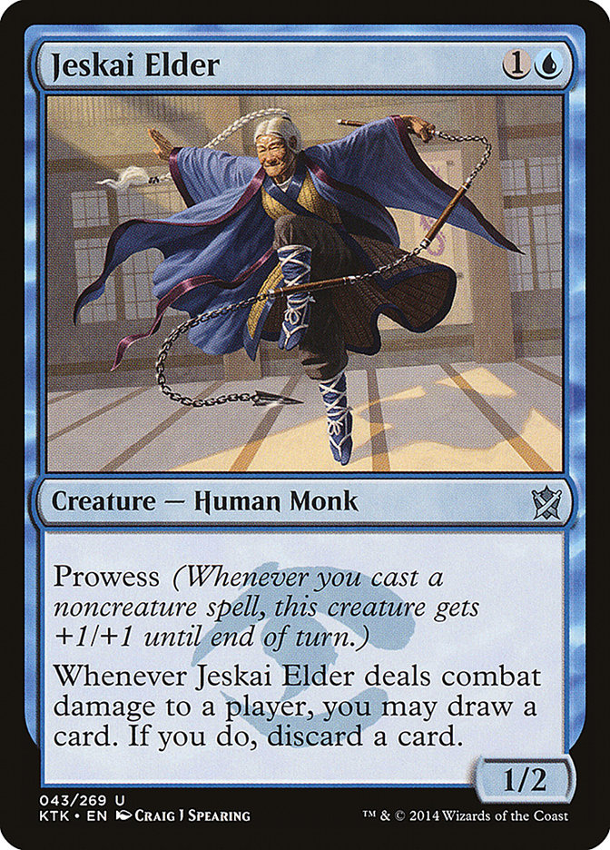 Jeskai Elder [Khans of Tarkir] | Card Citadel