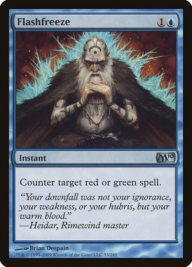 Flashfreeze [Magic 2010] | Card Citadel