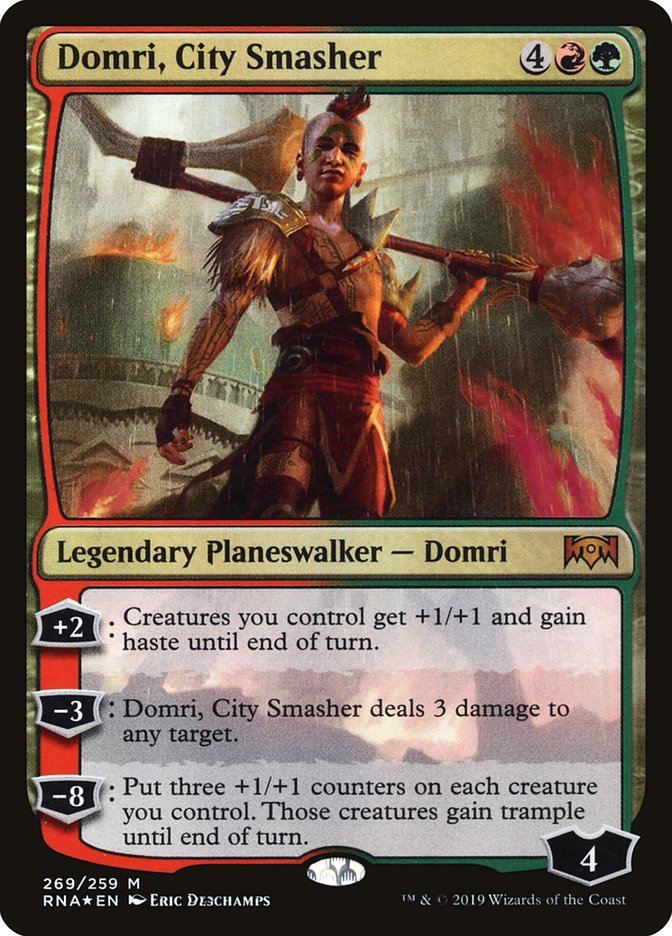 Domri, City Smasher [Ravnica Allegiance] | Card Citadel