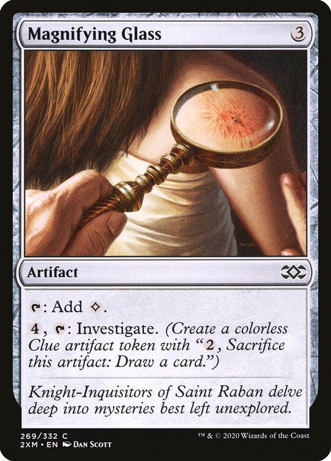 Magnifying Glass [Double Masters] | Card Citadel