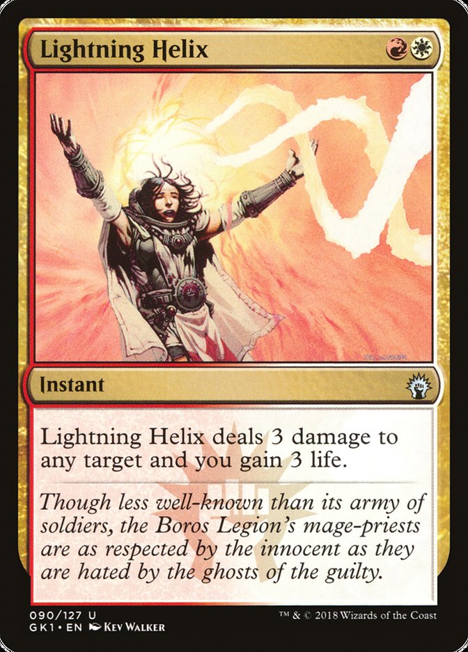 Lightning Helix [GRN Guild Kit] | Card Citadel