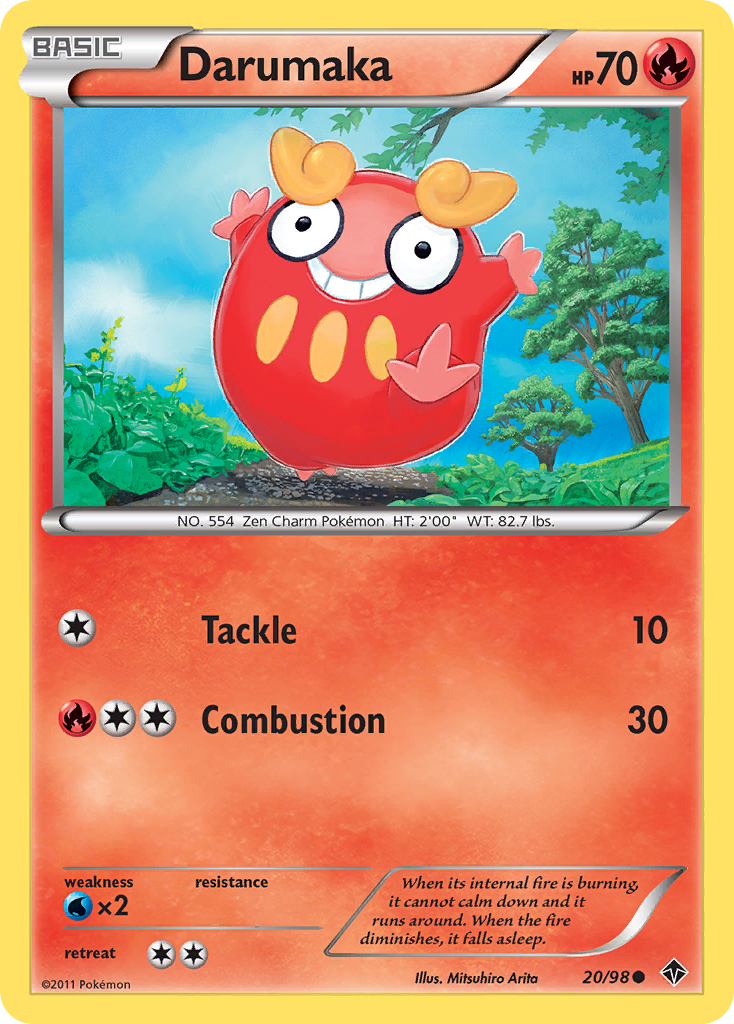 Darumaka (20/98) [Black & White: Emerging Powers] | Card Citadel