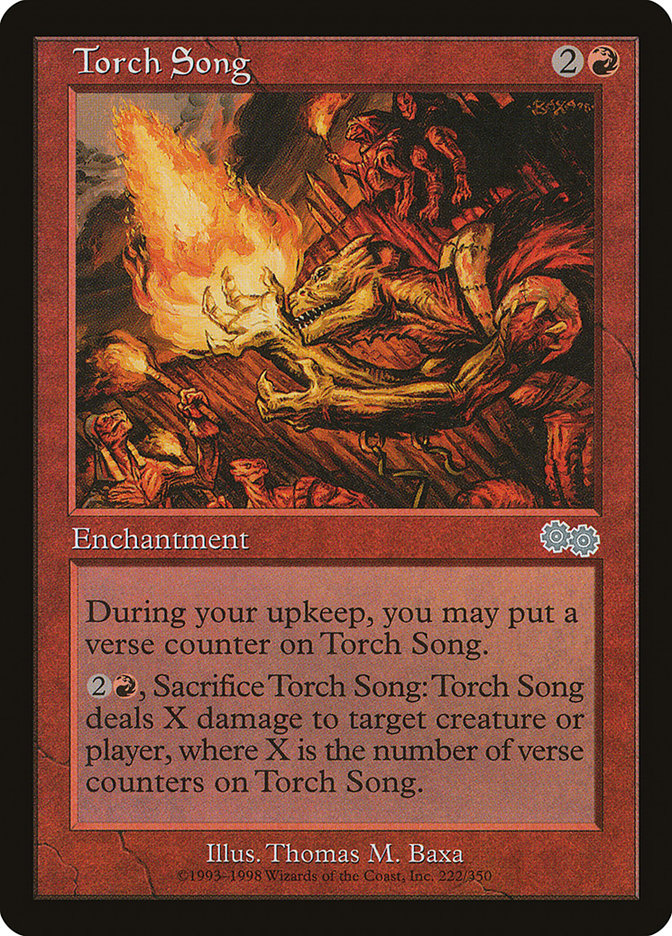 Torch Song [Urza's Saga] | Card Citadel