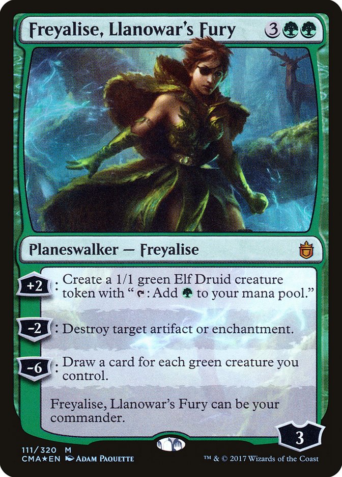 Freyalise, Llanowar's Fury [Commander Anthology] | Card Citadel