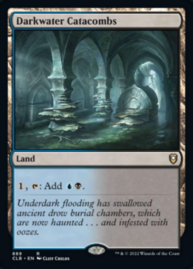 Darkwater Catacombs [Commander Legends: Battle for Baldur's Gate] | Card Citadel