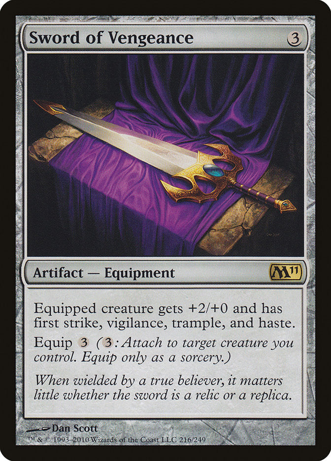 Sword of Vengeance [Magic 2011] | Card Citadel