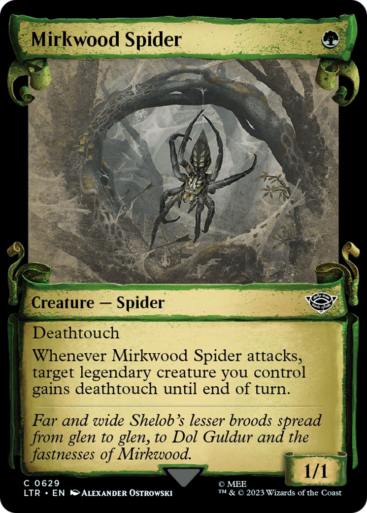 Mirkwood Spider [The Lord of the Rings: Tales of Middle-Earth Showcase Scrolls] | Card Citadel