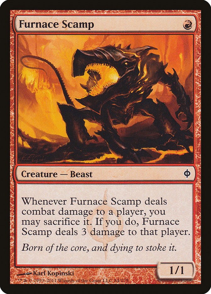 Furnace Scamp [New Phyrexia] | Card Citadel