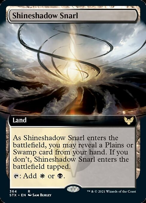 Shineshadow Snarl (Extended) [Strixhaven: School of Mages] | Card Citadel