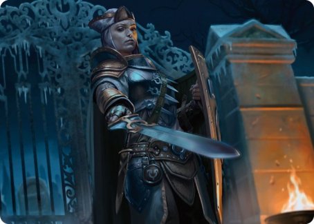 Cemetery Protector Art Card [Innistrad: Crimson Vow Art Series] | Card Citadel