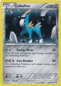 Cobalion (84/101) (Cosmos Holo) (Blister Exclusive) [Black & White: Noble Victories] | Card Citadel