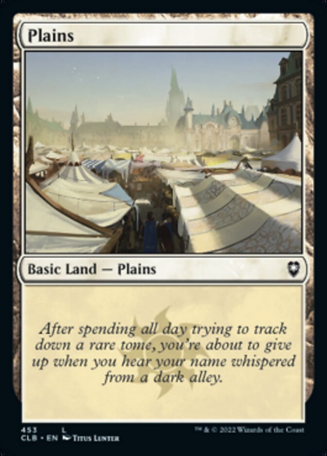 Plains (453) [Commander Legends: Battle for Baldur's Gate] | Card Citadel