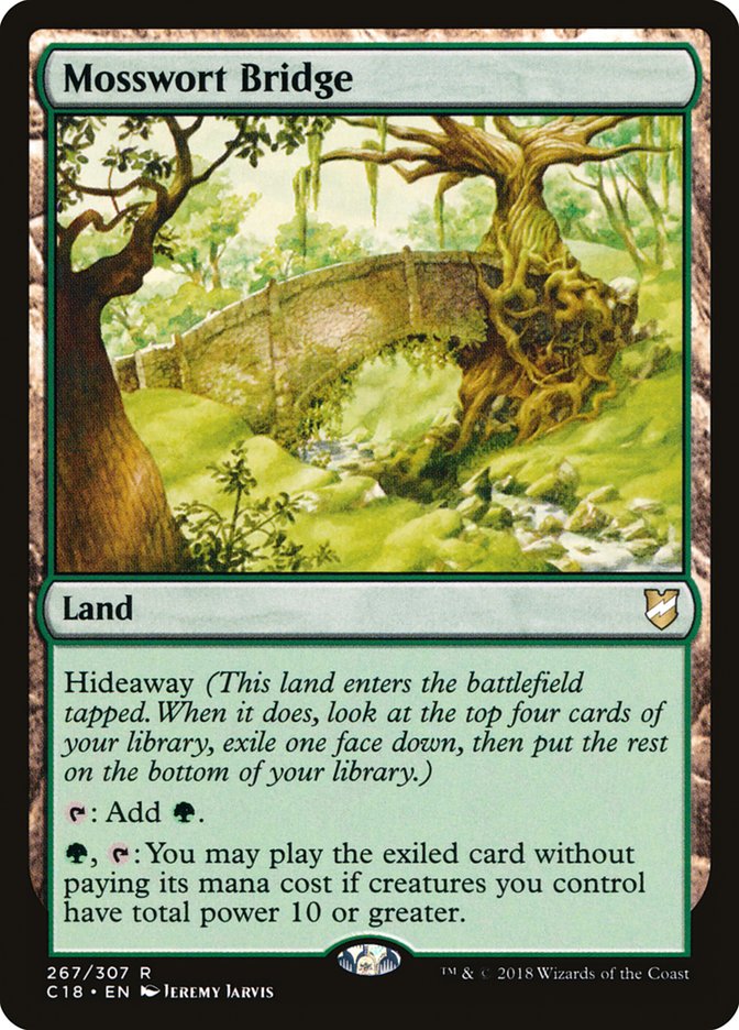 Mosswort Bridge [Commander 2018] | Card Citadel