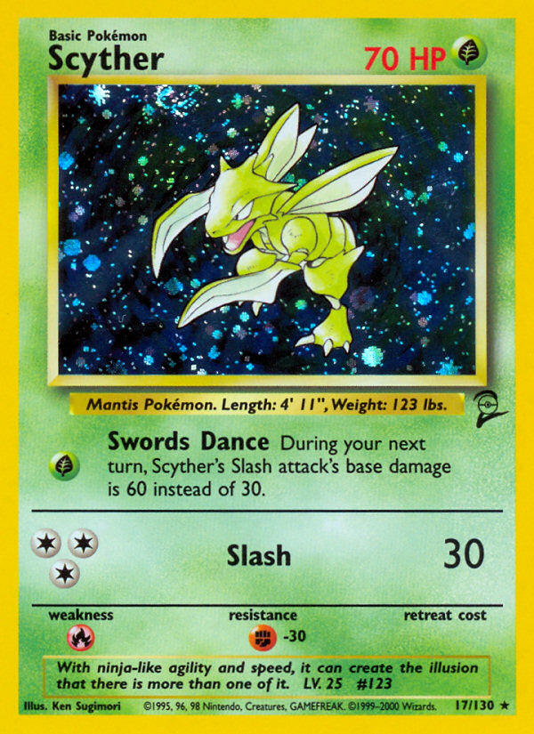 Scyther (17/130) [Base Set 2] | Card Citadel