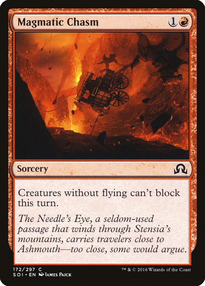 Magmatic Chasm [Shadows over Innistrad] | Card Citadel