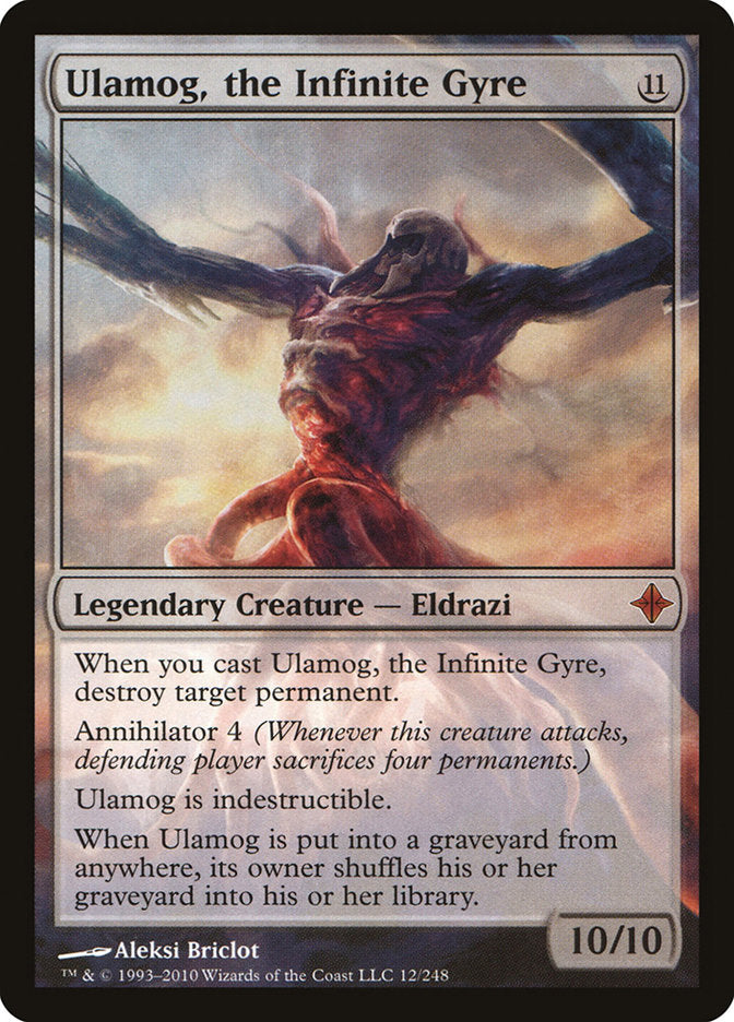 Ulamog, the Infinite Gyre [Rise of the Eldrazi] | Card Citadel